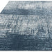 Asiatic torino petrol blue Blue Living Room Wool Rug.