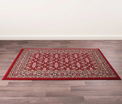 Rug Style traditional poly esta red Red Living Room Moroccan Rug.