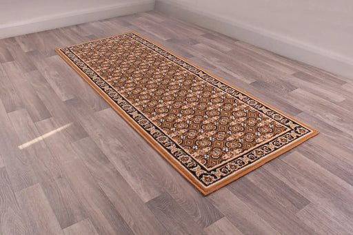 Rug Style traditional poly esta gold Brown Living Room Moroccan Rug.
