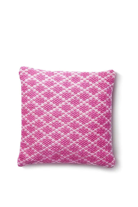 Origins hug rug woven trellis coral pink Pink Living Room Flat Weave Rug.