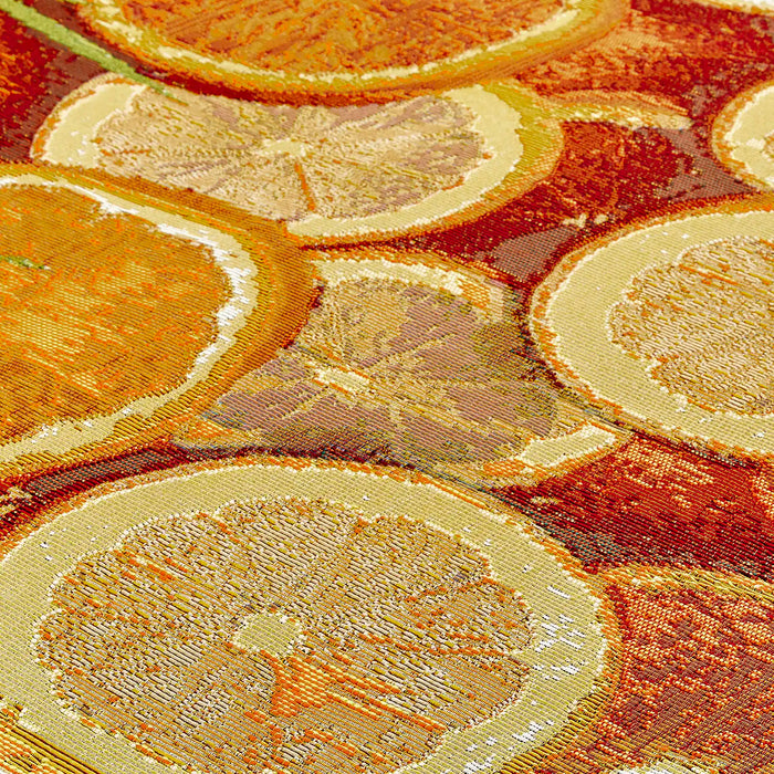 Oriental Weavers tropicana ow 24 x Orange Living Room Floral Rug.