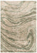 Asiatic katherine carnaby tuscany tourmaline marble Green, Beige Living Room Wool Rug.
