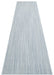 Concept Looms uni uni904 sky Blue Living Room Striped Rug.