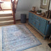 Photo by Eileen G., | Nourison vintage kashan vka01 blue Living Room Floral Rug.