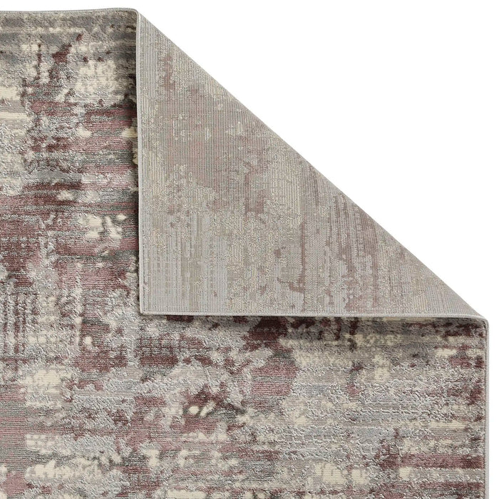 Oriental Weavers vinci 1803 m Grey, Purple Living Room Moroccan Rug.