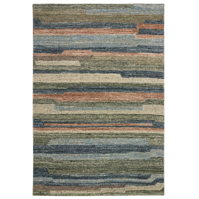 Oriental Weavers vista ow multi Multicoloured Living Room Wool Rug.