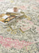 Origins vogue pink ochre Pink Living Room  Rug.