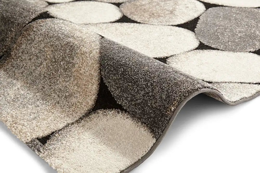 Think Rugs woodland think 2099 cream grey Grey, Ivory Living Room  Rug.