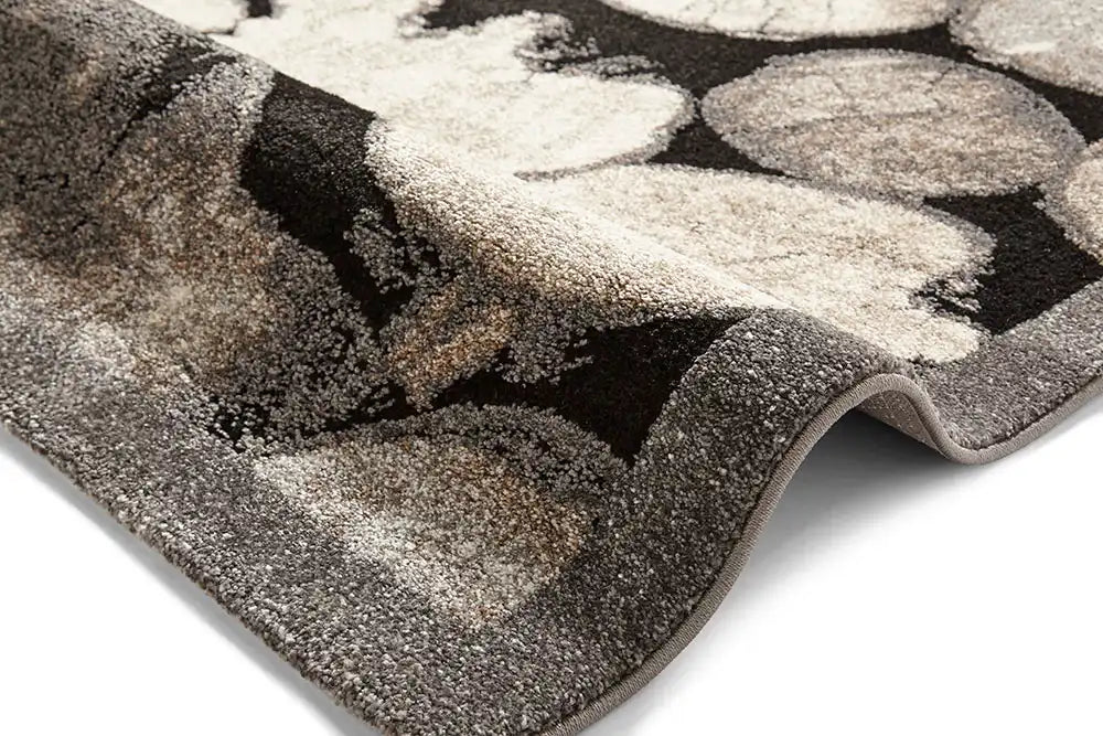 Think Rugs woodland think 4626 cream grey Grey, Ivory Living Room  Rug.