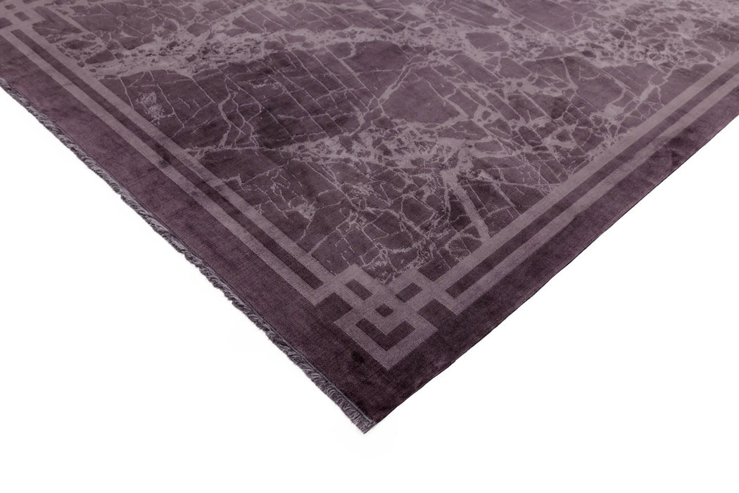 Asiatic zehraya ze01 purple border Purple Living Room  Rug.
