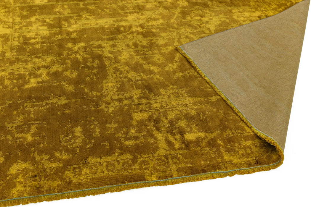 Asiatic zehraya ze09 gold abstract Yellow Living Room  Rug.