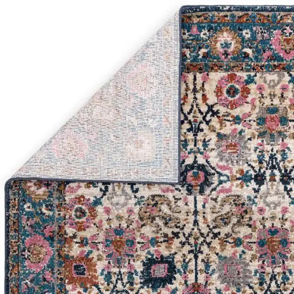Asiatic zola sarab Blue, Multicoloured Living Room Moroccan Rug.