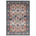 Asiatic zola sarab Blue, Multicoloured Living Room Moroccan Rug.
