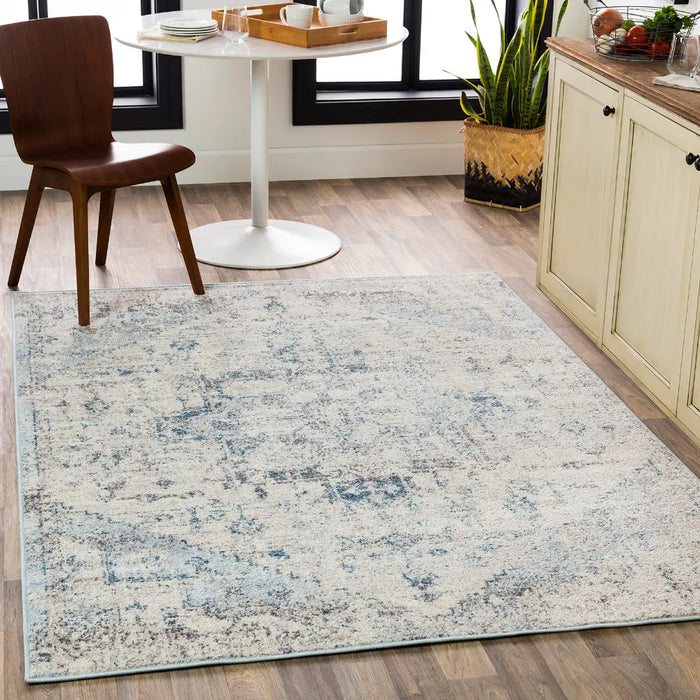 LYA Vintage Traditional Oriental Boho Ivory Rug