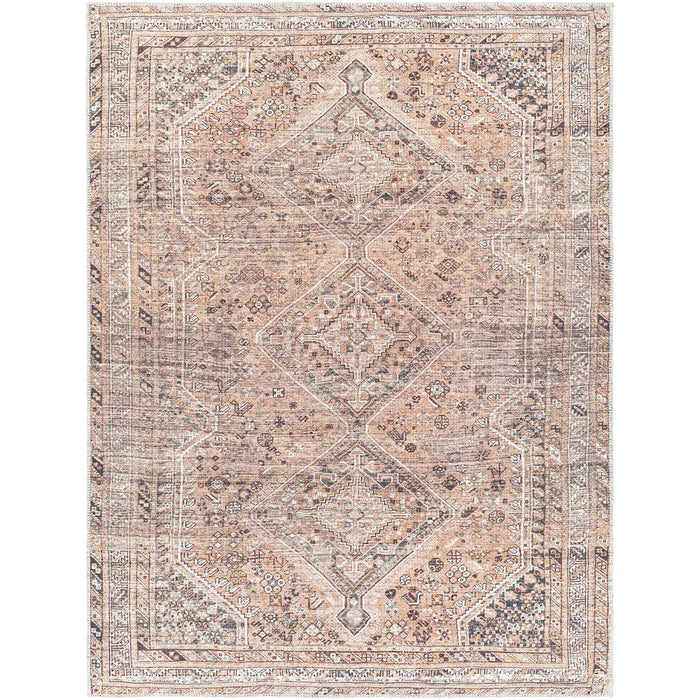 CALYPSO Machine Washable Traditionnal Boho Cider Rug