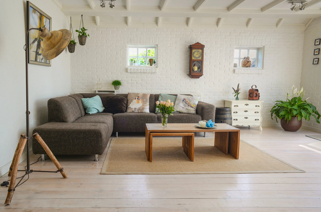 Asiatic sisal linen linen Beige Living Room Natural Fibre Rug.