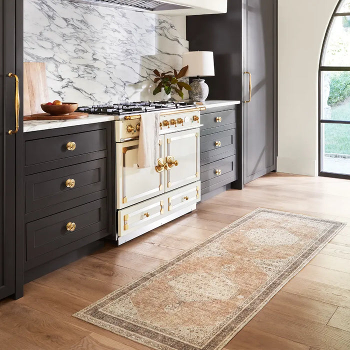 SIMRAN Becki Owens x Livabliss Vintage Traditional Oriental Boho Cinnamon Rug