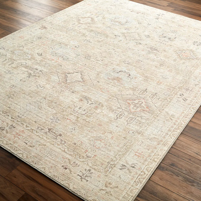 MAHI Becki Owens x Livabliss Vintage Traditional Oriental Boho Medium Brown Rug