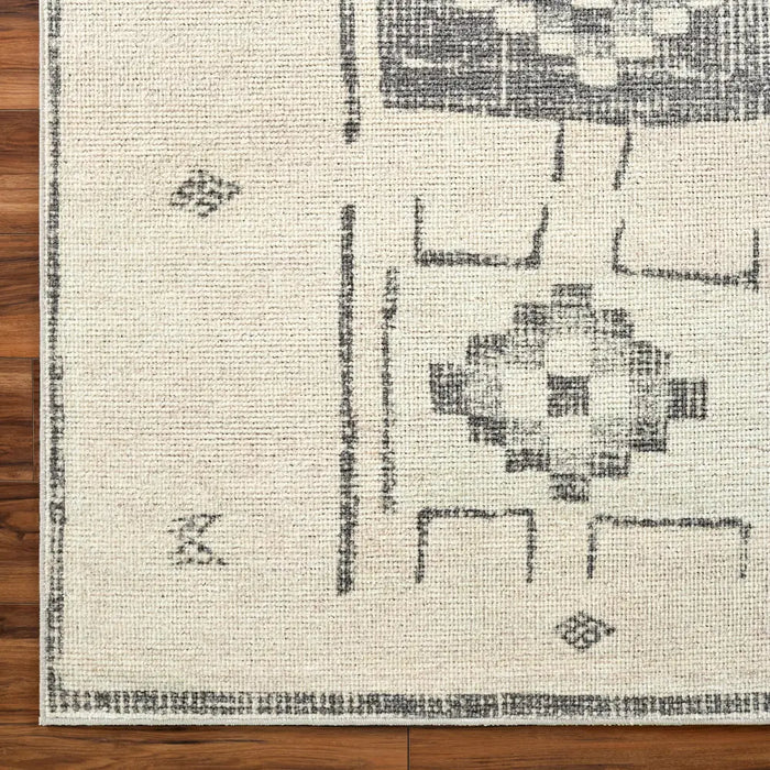 MAMTA Becki Owens x Livabliss Global Berber Charcoal/Beige Rug
