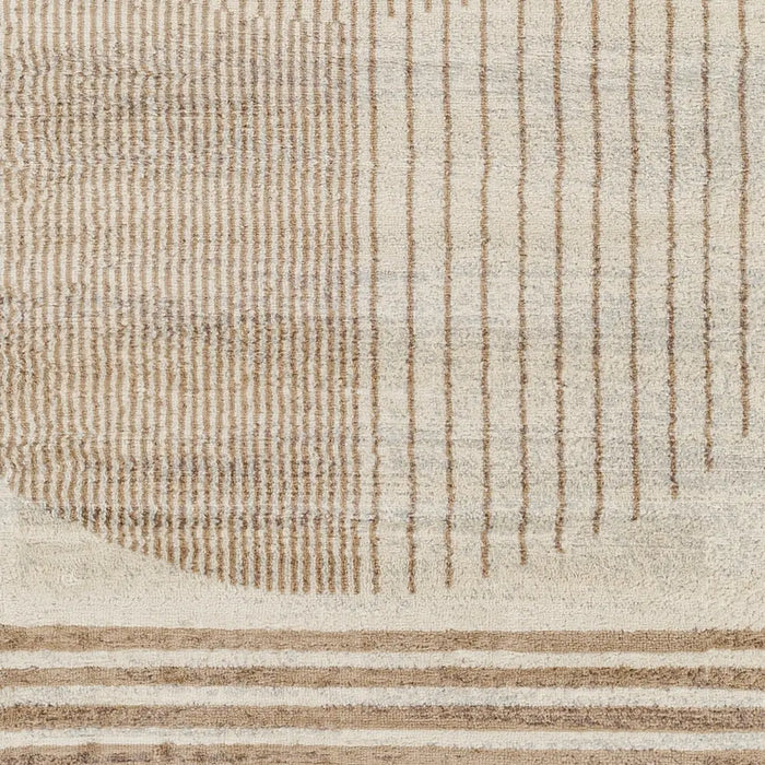 ENSO2 Scandi Geometric Light Brown Rug