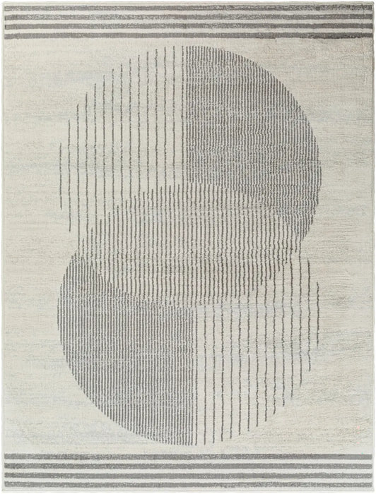 ENSO2 Scandi Geometric Medium Grey Rug