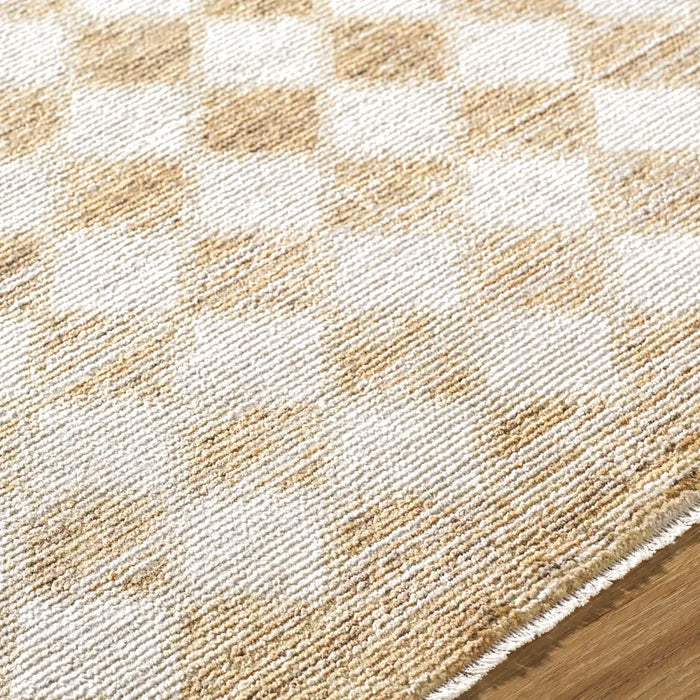NATI Galey Alix x Livabliss Scandi Geometric Mustard/Cream Rug