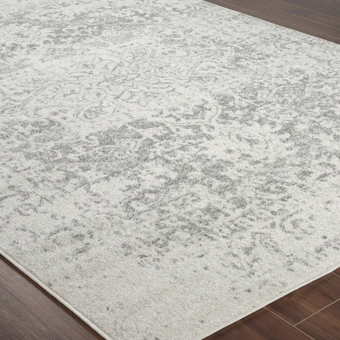 JULIETTE Vintage Traditional Oriental Boho Grey/White Rug