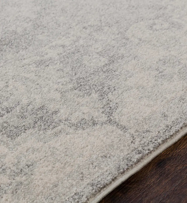 LOU Vintage Traditional Oriental Boho Charcoal Rug