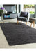 Homemaker jazz shaggy anthracite Black Living Room Shaggy Rug.