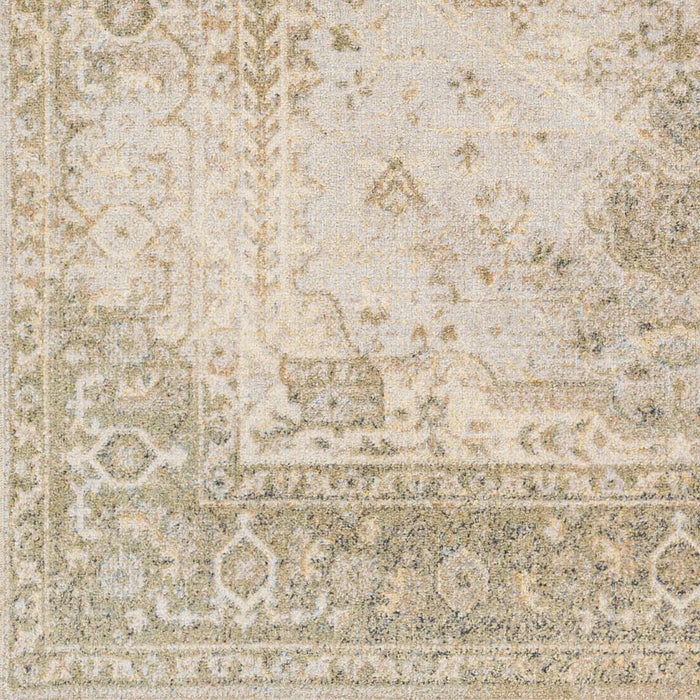 BOKA Machine Washable Traditionnal Boho Camel Rug