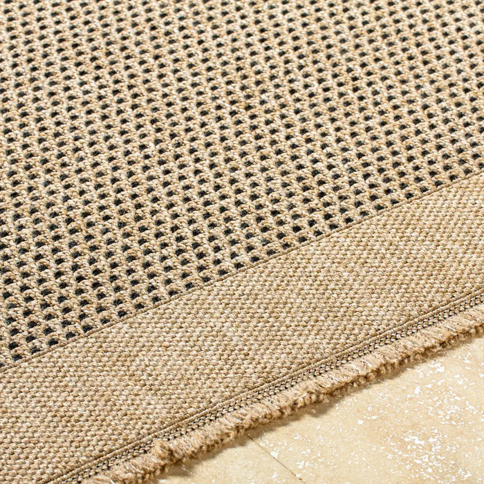 LORI In- & Outdoor Cottage Jute-Look Beige/Brown Rug
