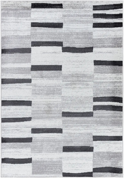 AISHA Scandi Modern Black Rug