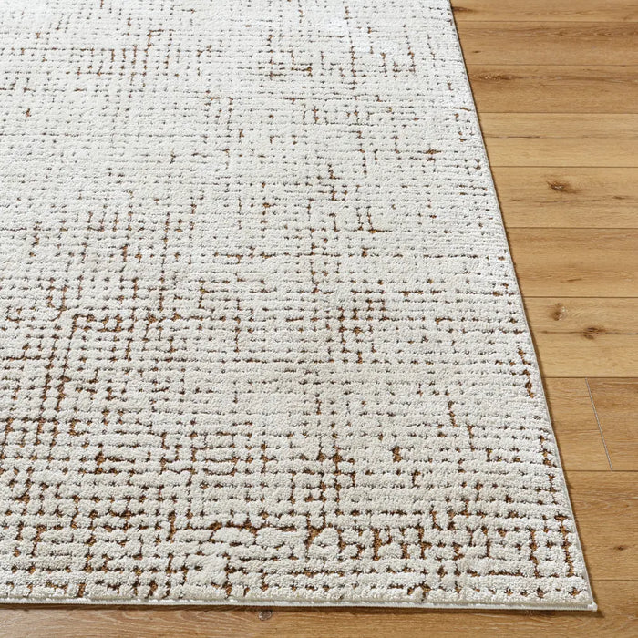 KAELIE Our PNW Home x Livabliss Scandi High Pile Ivory/Brown Rug
