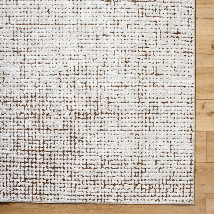 KAELIE Our PNW Home x Livabliss Scandi High Pile Ivory/Brown Rug