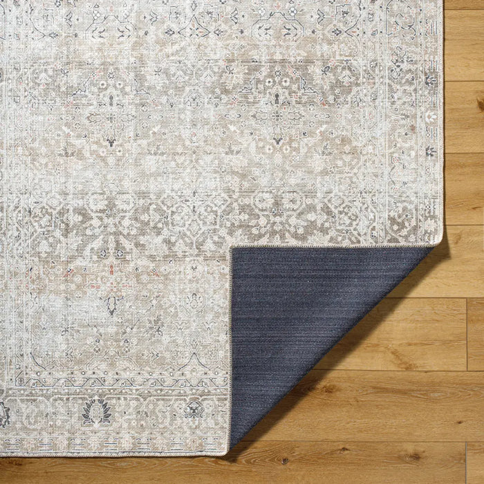 SONILA Our PNW Home x Livabliss Machine Washable Oriental Boho Brown Rug