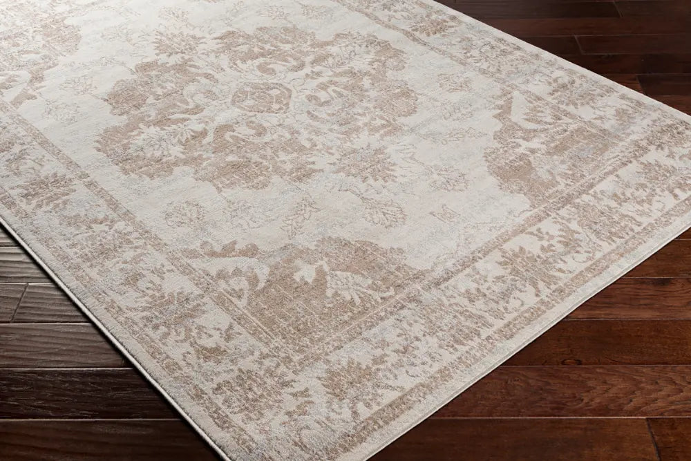 SHAWNA Vintage Traditional Oriental Boho Yellow Rug