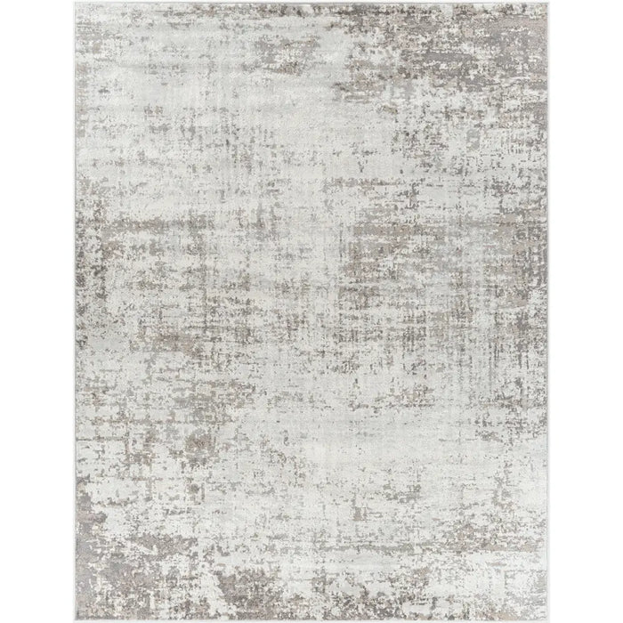 ALIX Abstract Modern Marble Medium Grey Rug