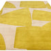 Asiatic romy 06 kite chartreuse Yellow Living Room Geometric Rug.