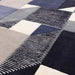 Asiatic matrix asiatic 101 memphis blue Blue Living Room Wool Rug.