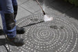NorthRugs twin reversible circles indoor outdoor 103112 grey cream Grey, Cream Living Room  Rug.