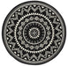 Hanse Home celebration 103441 black Black Living Room Geometric Rug.