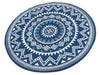 Hanse Home celebration 103442 blue Blue Living Room Geometric Rug.