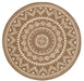 Hanse Home celebration 103443 brown Brown Living Room Geometric Rug.