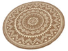 Hanse Home celebration 103443 brown Brown Living Room Geometric Rug.