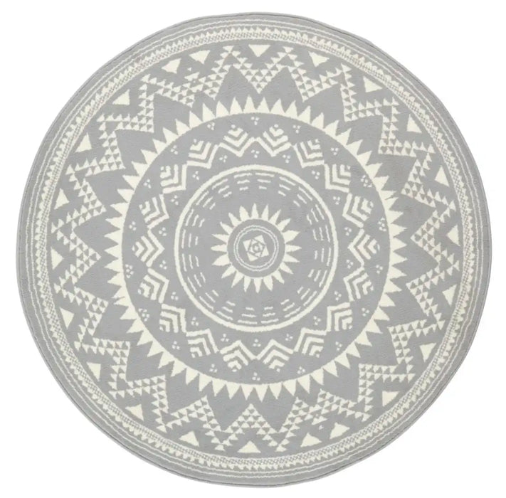 Hanse Home celebration 103444 grey Grey Living Room Geometric Rug.