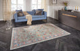 Elle Decoration imagination 104211 jade Green Living Room  Rug.
