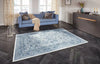 Elle Decoration imagination 104219 sapphire blue Blue Living Room  Rug.