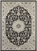 Lucy Lauren 2 sam 104226 black grey Grey, Black Living Room  Rug.