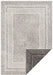 Lucy Lauren 2 pops double sided indoor outdoor 104253 black Black, Ivory Living Room Flat Weave Rug.
