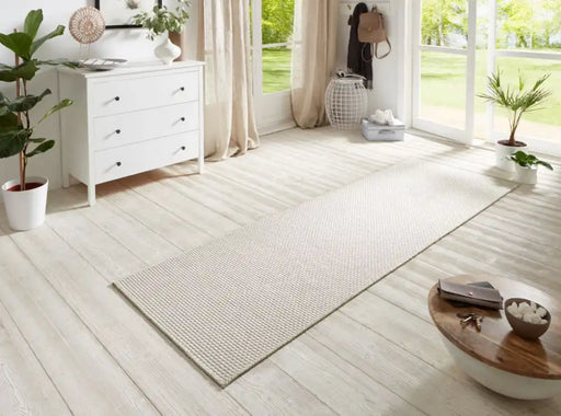 BT Carpet nature runners 104270 ivory Ivory Outdoor  Washable Rug.